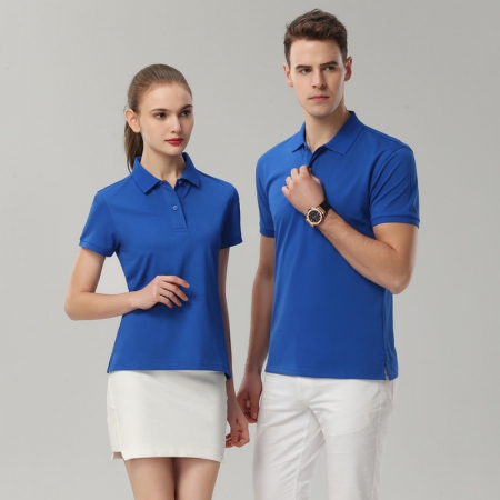 超市员工工作服定制t恤厂家的款式