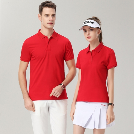 超市员工工作服定制t恤厂家的款式

