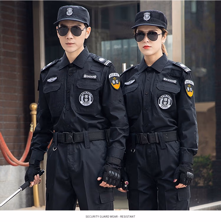 湖蓝拼浅灰工作服AC17-2(图16)