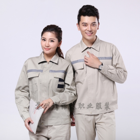 筑路工程工作服定制案例(图2) 工程工作服